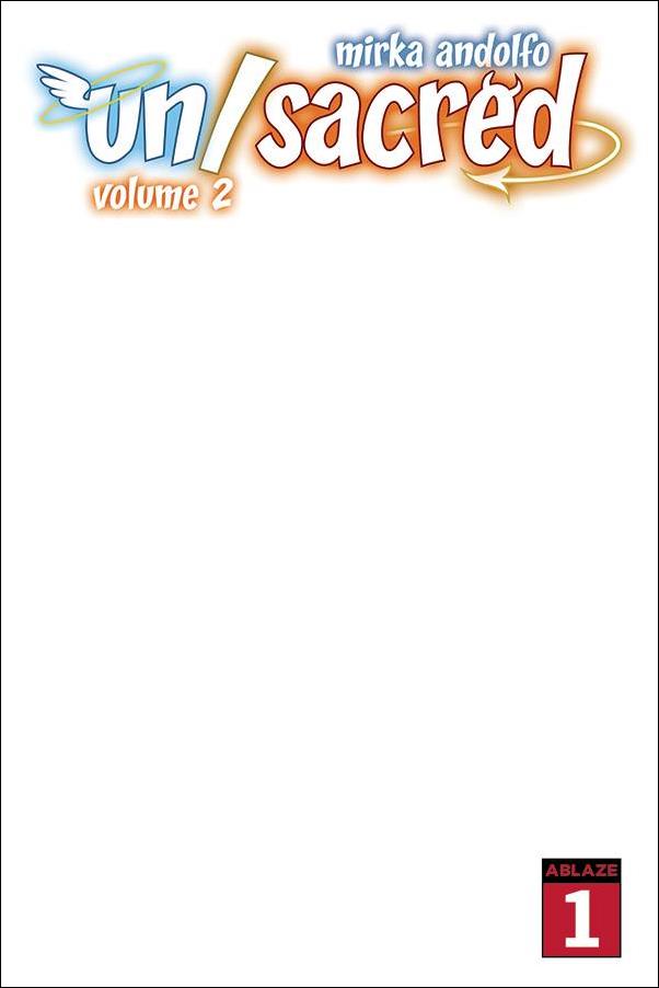 Un/Sacred (2020) issue 1-E Blank/Sketch Cover