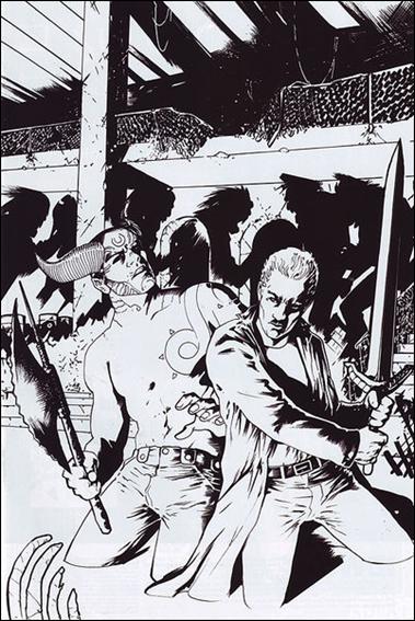 Spike: The Devil You Know issue 4-B Franco Urru 1:10 Virgin Sketch Cover