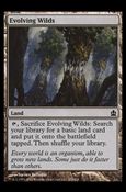 Magic the Gathering: Commander (Base Set) card 272 Evolving Wilds