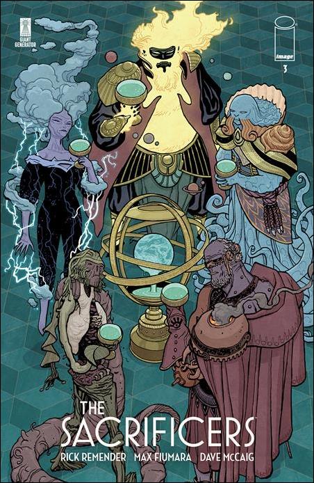 Sacrificers issue 3-C Cliff Chiang 1:15 Cover