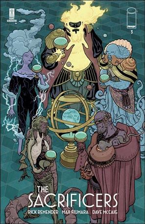 Sacrificers issue 3-C Cliff Chiang 1:15 Cover
