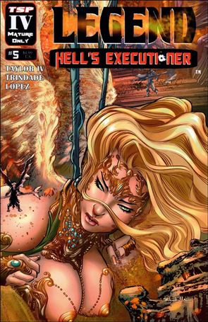 Legend: Hell's Executioner issue 5-C Rafael Lanhellas Wraparound Cover
