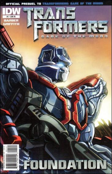 Transformers: Foundation issue 1-B Andrew Griffith 1:10 Cover
