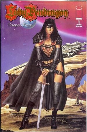 Lady Pendragon (1999) issue 1-H Dynamic Forces Joe Jusko Gold Foil Cover 1/2500