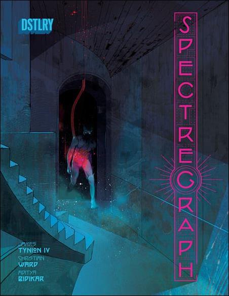 Spectregraph issue 1 Christian Ward Cardstock Wraparound Cover