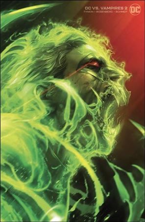 DC vs Vampires issue 2-C Francesco Mattina LCSD Foil Cardstock Cover