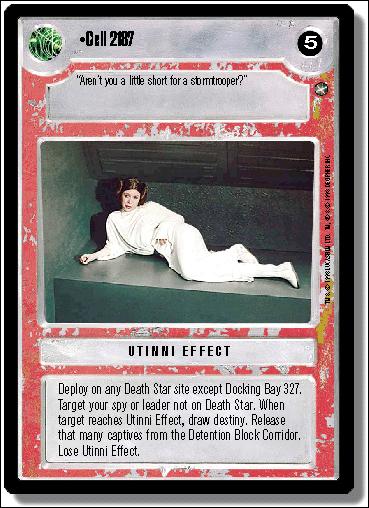 Star Wars: A New Hope Limited (Base Set) card 121 Cell 2187