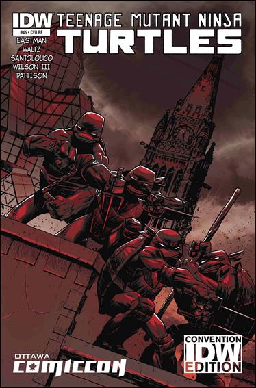 Teenage Mutant Ninja Turtles (2011) issue 45-D Adam Gorham Ottawa Comiccon Cover