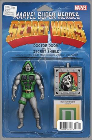 Secret Wars issue 8-F John Tyler Christopher Action Figure Cover