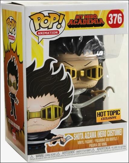 POP! Animation figure 376 Shota Aizawa (Hero Costume) Hot Topic