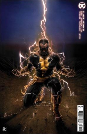 Black Adam issue 5-C Ariel Colon Cardstock Cover