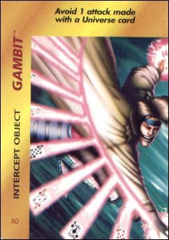 Marvel OverPower (Base Set) card nn103 Gambit: Intercept Object