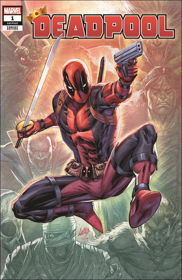 Deadpool (2020) issue 1-N Liefeld Scorpion Comics Standard Cover 1/1000