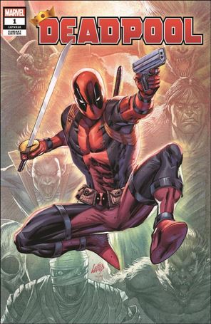 Deadpool (2020) issue 1-N Liefeld Scorpion Comics Standard Cover 1/1000