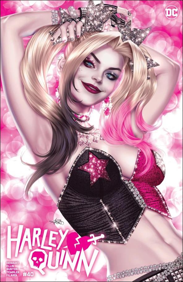 Harley Quinn (2021) issue 40-H Ariel Diaz Retailer Exclusive Foil Cover 1/800