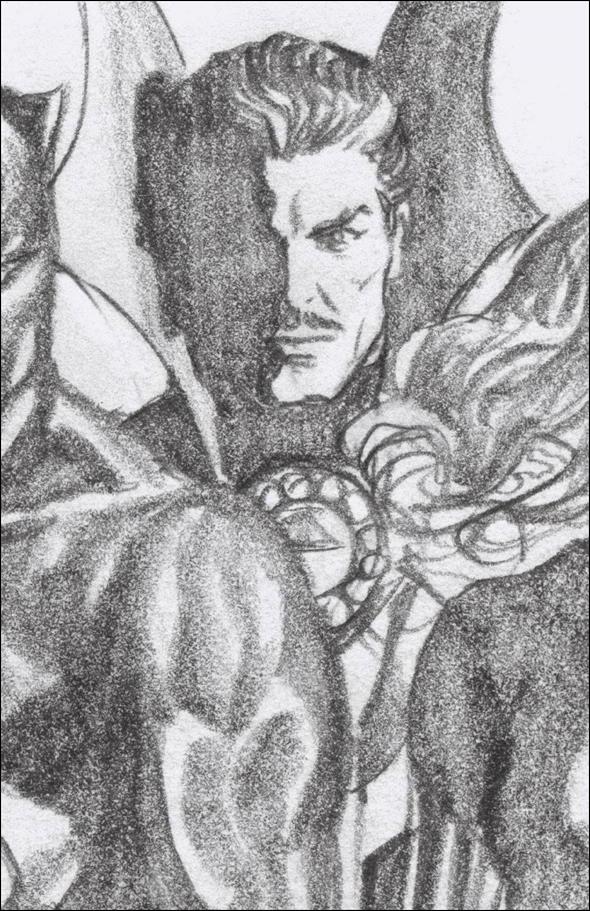 Strange Academy issue 3-E Alex Ross 1:100 Timeless Virgin Sketch Cover