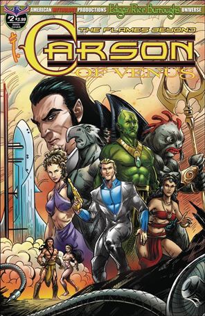 Edgar Rice Burroughs' Carson of Venus: The Flames Beyond issue 2 Cyrus Mesarcia Standard Cover