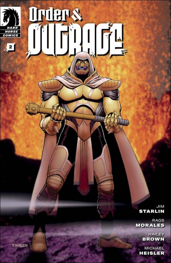 Order & Outrage issue 2-B Jim Starlin Cover