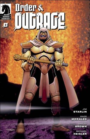 Order & Outrage issue 2-B Jim Starlin Cover