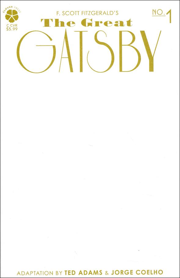 Great Gatsby issue 1-B Blank/Sketch Cover