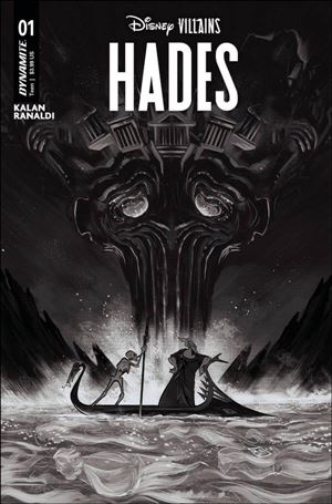 Disney Villains: Hades issue 1-L Alessandro Ranaldi 1:20 B&W Cover