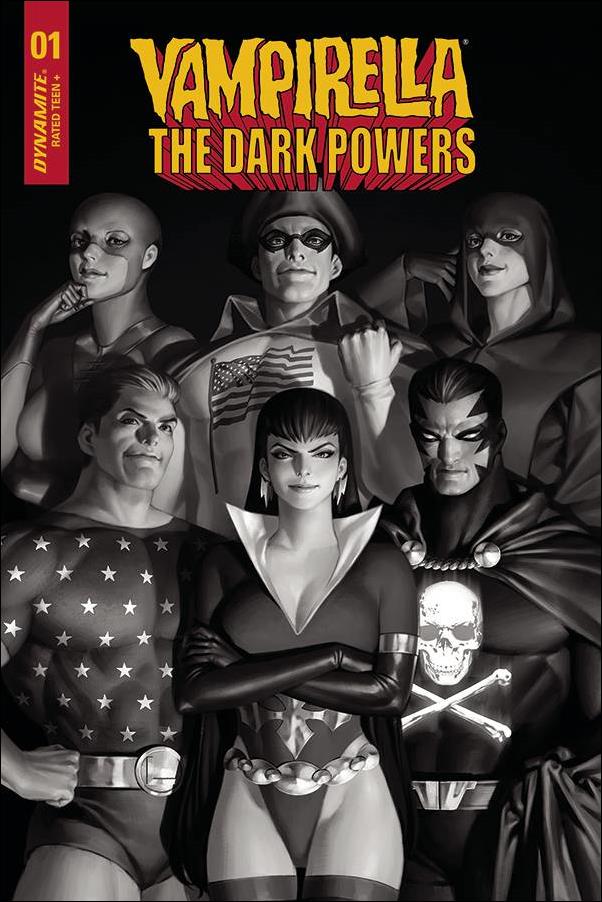 Vampirella: The Dark Powers issue 1-Y Jung-Geun Yoon 1:45 Black & White Cover