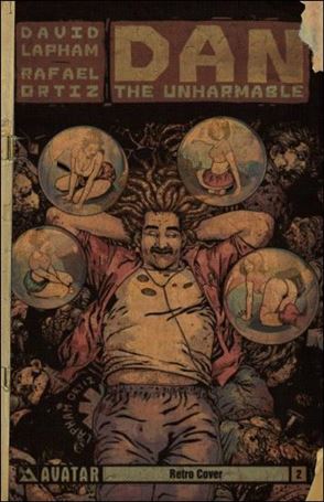 Dan the Unharmable issue 2-C Retro Cover