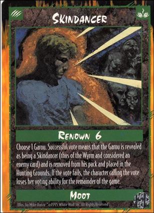 Rage Limited (Base Set) card 246 Skindancer 