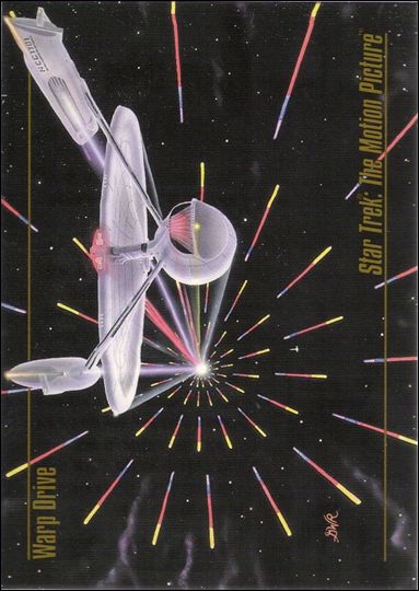 Star Trek Master Series: Series 1 (Base Set) card 32 Warp Drive