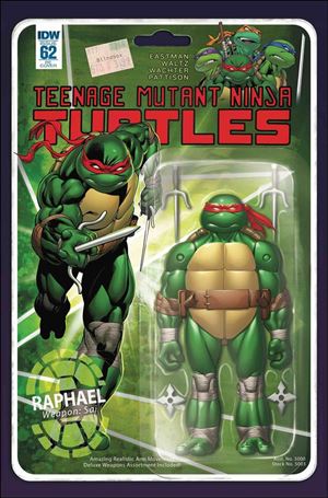 Teenage Mutant Ninja Turtles (2011) issue 62-F Robert Atkins Raphael Blindbox Comics Color Cover