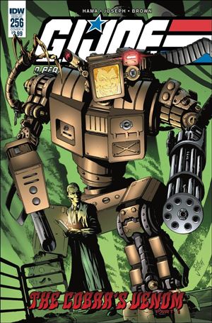 G.I. Joe: A Real American Hero issue 256 Ron Joseph Cover