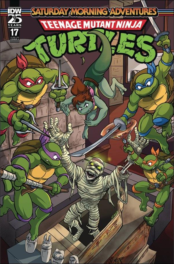 Teenage Mutant Ninja Turtles: Saturday Morning Adventures Continued issue 17 Sarah Myer Cover