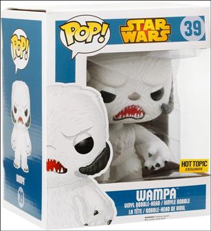 POP! Star Wars figure 39-B Wampa (Flocked) Hot Topic