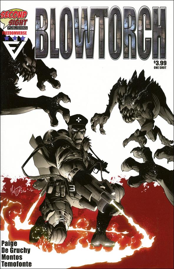 Blowtorch issue 1 Rick Tyndall Cover
