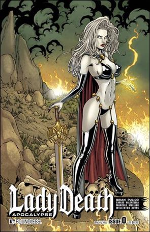Lady Death: Apocalypse issue 0-C Blazing Hot Cover
