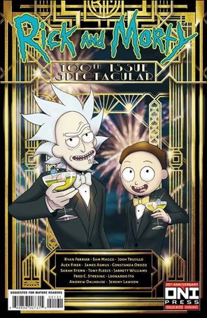 Rick and Morty (2015) issue 100-C Julieta Colas Cover