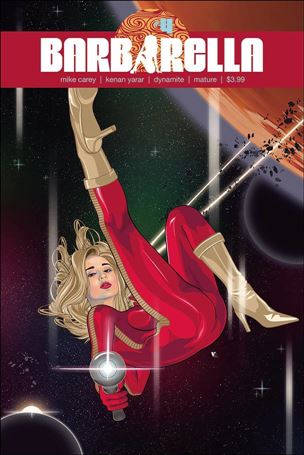 Barbarella (2017) issue 4-B Vincent Aseo Cover