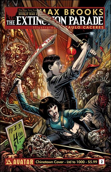 Extinction Parade issue 2-F Chinatown Cover 1/1000