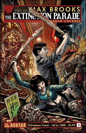 Extinction Parade issue 2-F Chinatown Cover 1/1000
