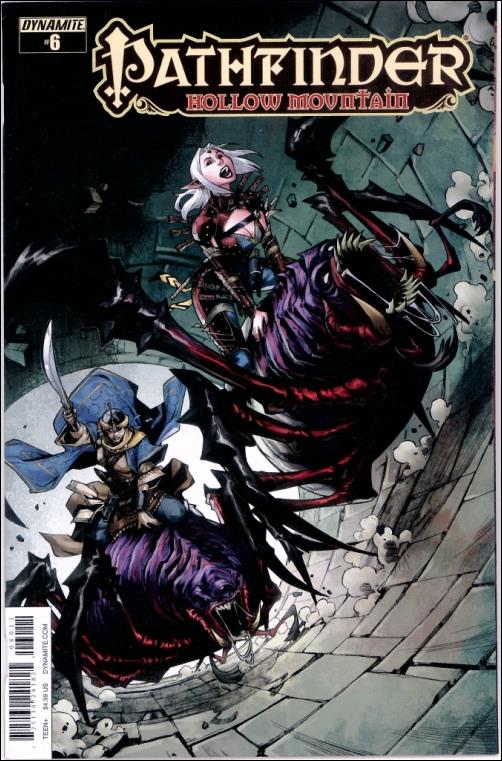 Pathfinder: Hollow Mountain issue 6 Carlos E. Gomez Cover