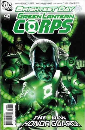 Green Lantern Corps (2006) issue 48 Rodolfo Migliari Cover