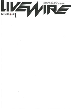 Livewire issue 1-C Blank Cover