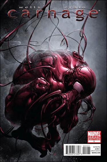 Carnage (2010) issue 1-C Clayton Crain 1:10 Cover