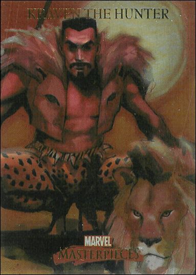 2007 Marvel Masterpieces (Parallel Foil Base Set) card 48 Kraven the Hunter