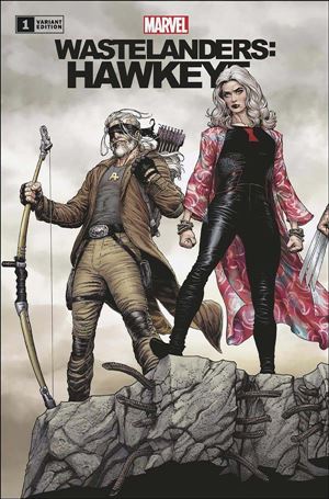 Wastelanders: Hawkeye issue 1-B Steve McNiven Connecting Cover