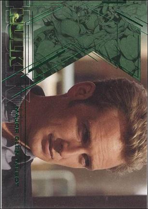 Hulk Film and Comic Cards (Base Set) card 43 Major Glen Talbot