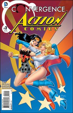Convergence Action Comics issue 2 Amanda Conner Cover