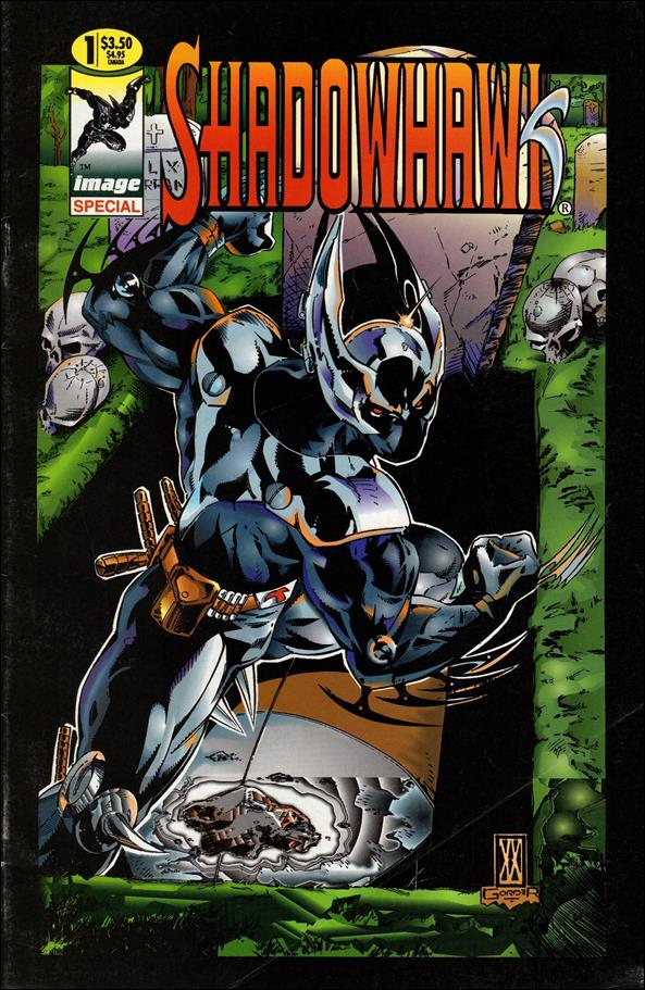 ShadowHawk Special issue 1 Flipbook with Silver Age ShadowHawk