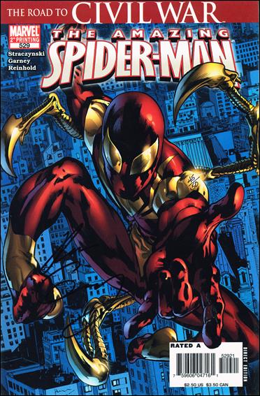 Amazing Spider-Man (1963) issue 529-F DF (2nd Printing) (signed by Garney) 1/50