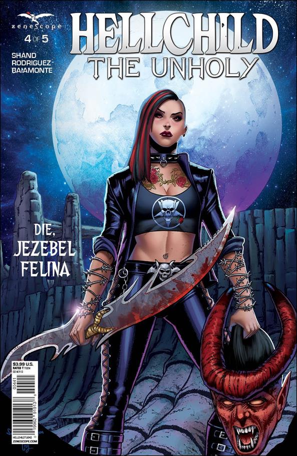 Hellchild: The Unholy issue 4-D Sedat Oezgen Cover